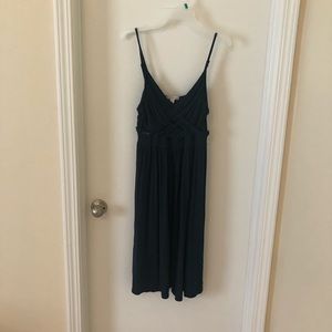 NY&C navy blue spaghetti strap dress